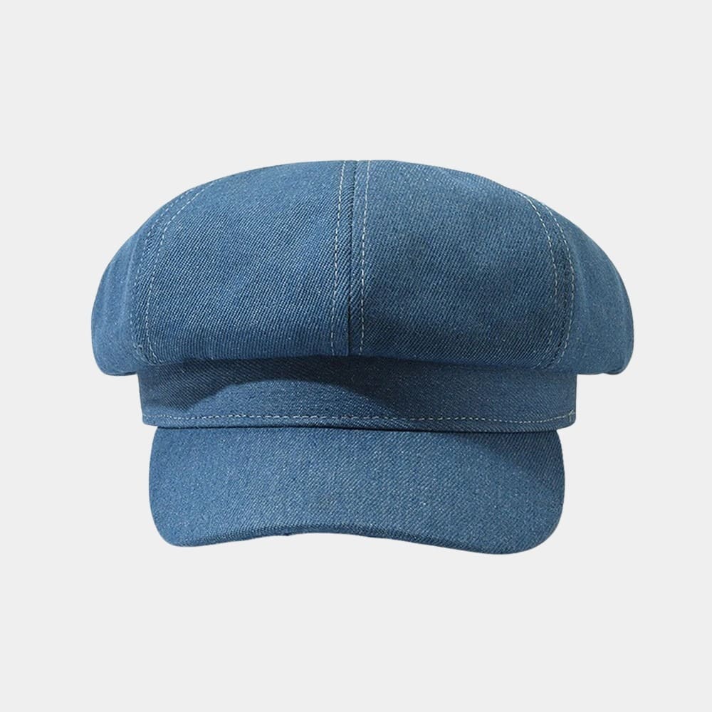 Béret en jean avec visière