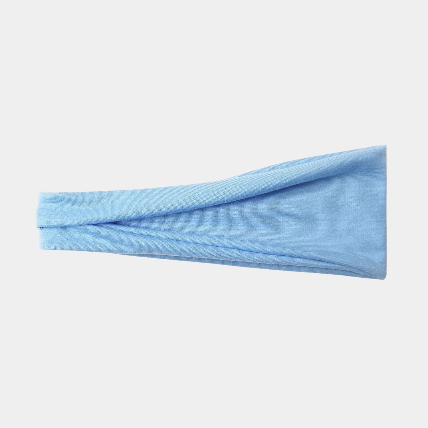 Bandeau élastique bleu ciel uni