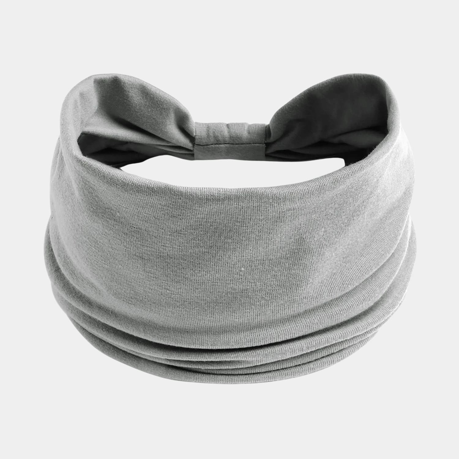 Bandeau gris large uni