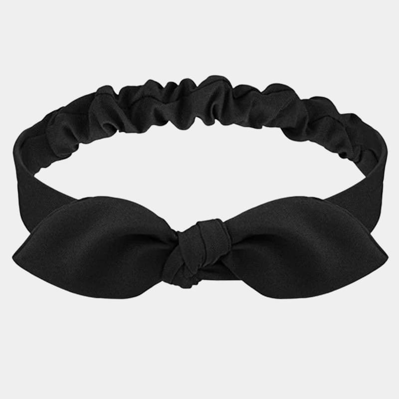 Bandeau nœud papillon noir