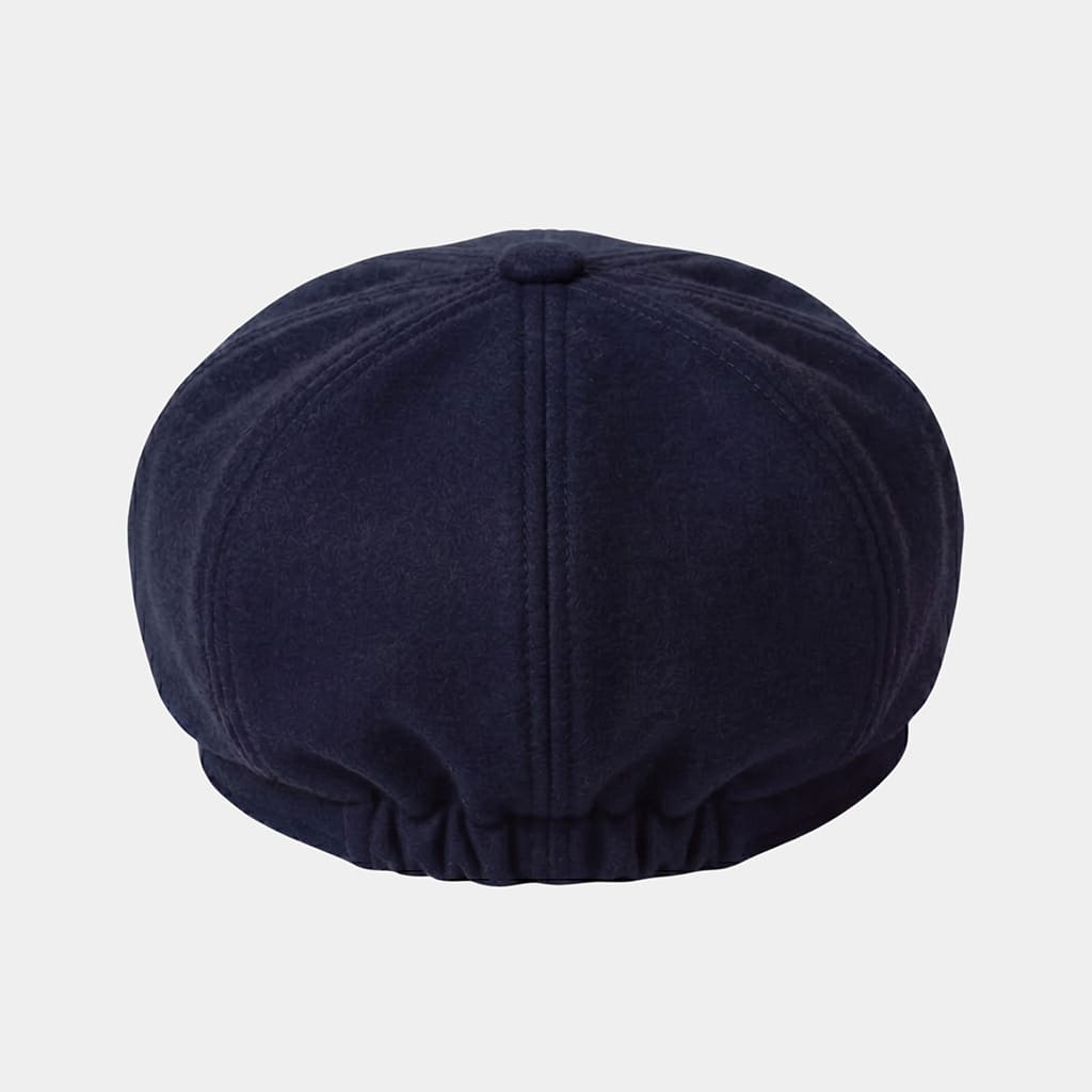 Béret casquette bleu marine en coton